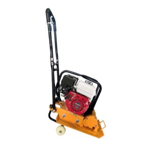 เครื่องตบดิน มีล้อเข็นได้ ลากเก็บง่าย เครื่องบดอัดดิน 108Star HONDA GX160 รหัส code HGC60-GX160