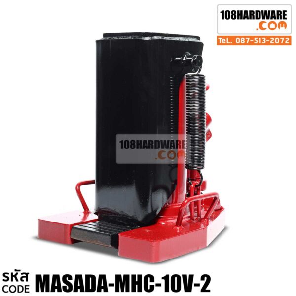 แม่แรงกระปุกยกข้าง ขนาด 10 ตัน แบรนด์ MASADA แม่แรงกระปุกยกข้างรุ่น MHC-10V-2